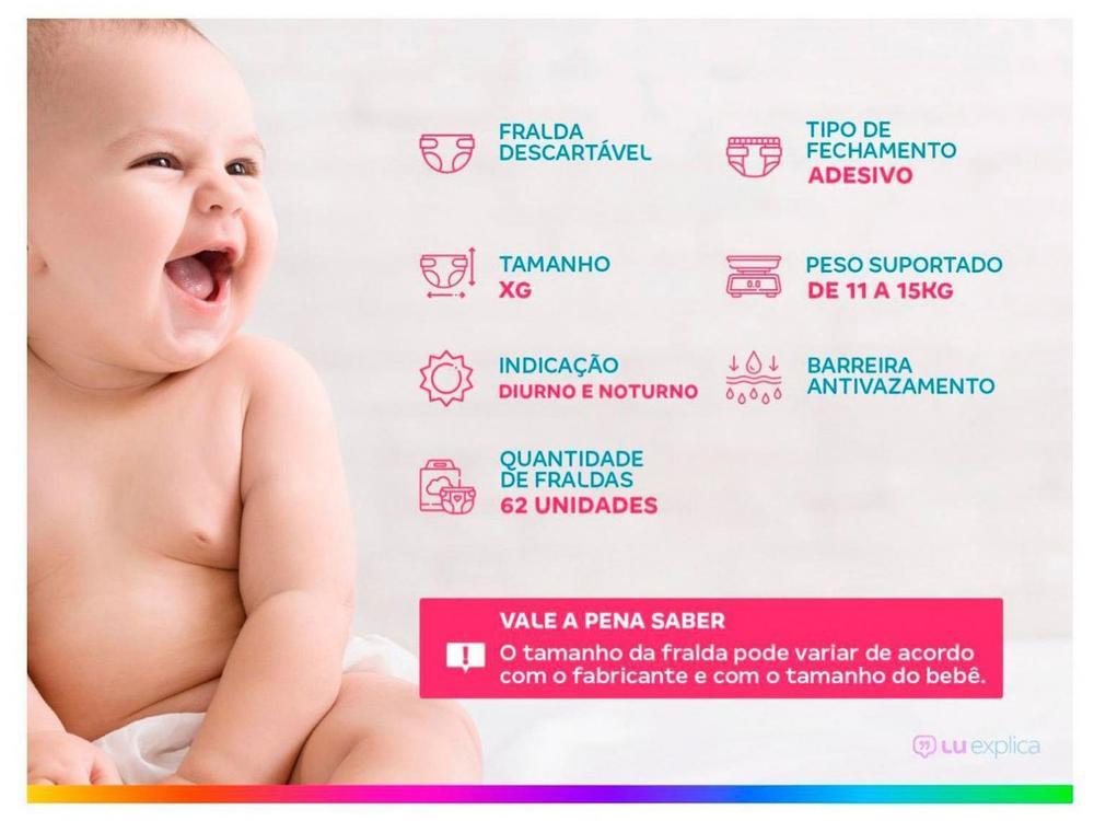 Fralda Pampers Confort Sec Tam. XG 11 a 15kg - 3