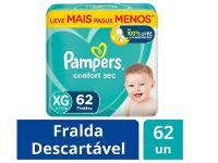 Fralda Pampers Confort Sec Tam. XG 11 a 15kg - 2