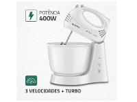 Batedeira Mondial Branca 400W Prática B-44-W 3 Velocidades - 11