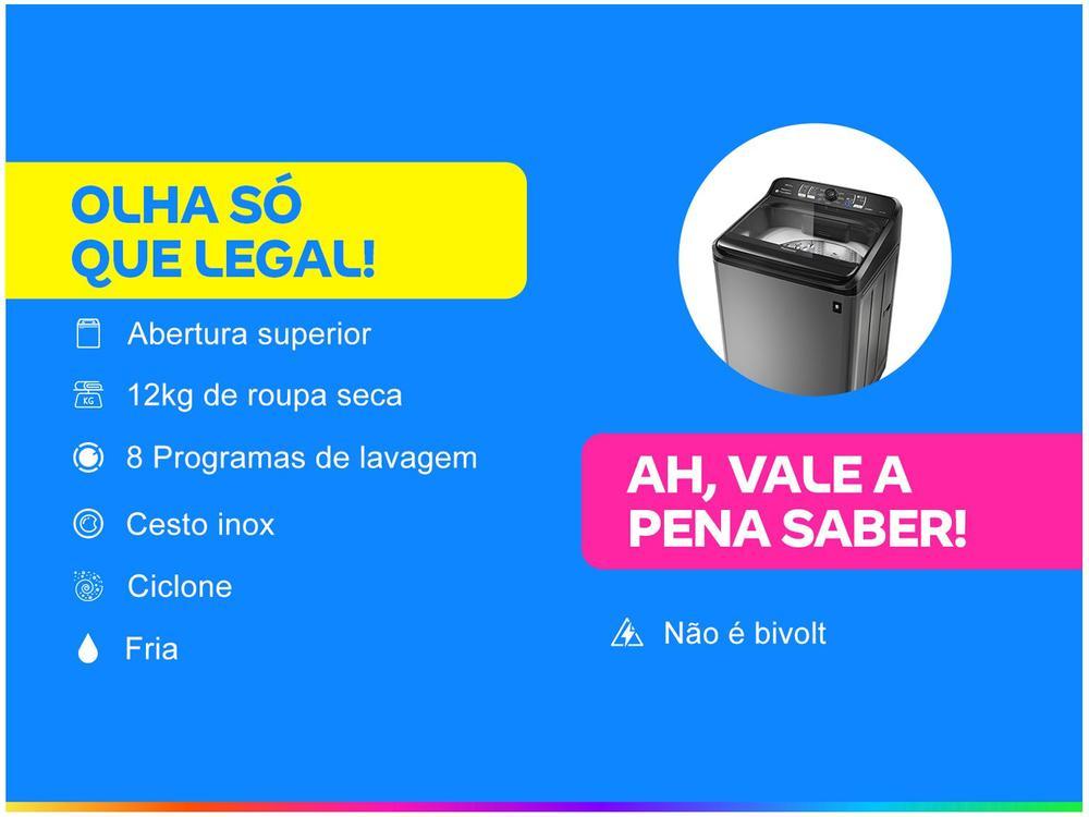 Lavadora de Roupas Panasonic NA-F120B1TA - 2