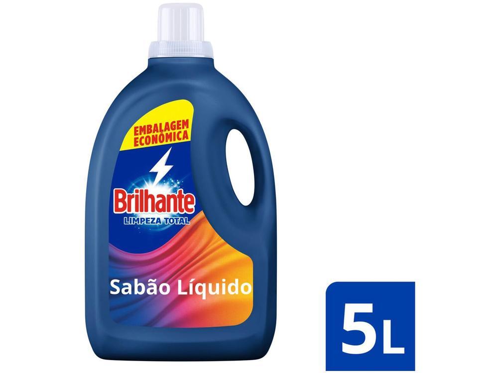 Sabão Líquido Brilhante Limpeza Total 5L - 8