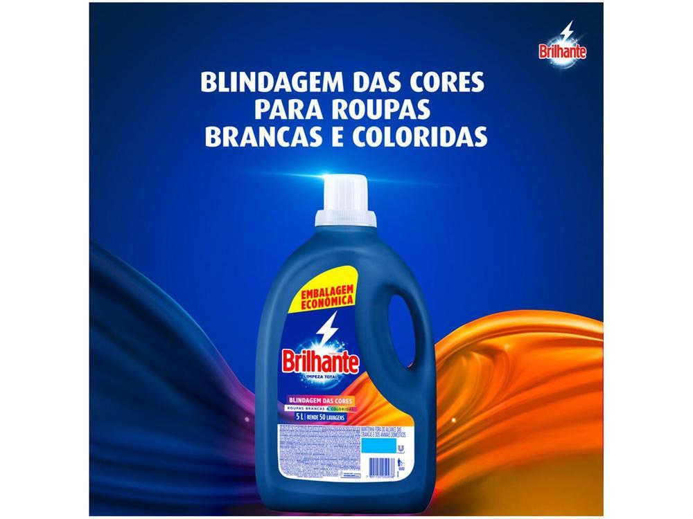 Sabão Líquido Brilhante Limpeza Total 5L - 9