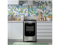 Fogão 4 Bocas Consul Inox Mesa de Vidro CFO4VARUNA - 5