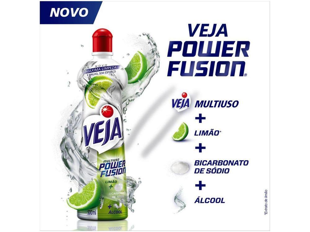 Limpador Multiuso Veja Power Fusion Limão - 12