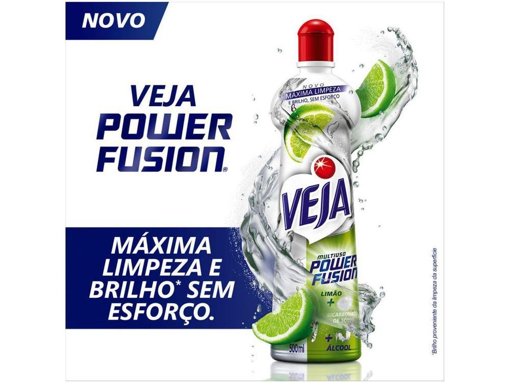 Limpador Multiuso Veja Power Fusion Limão - 3
