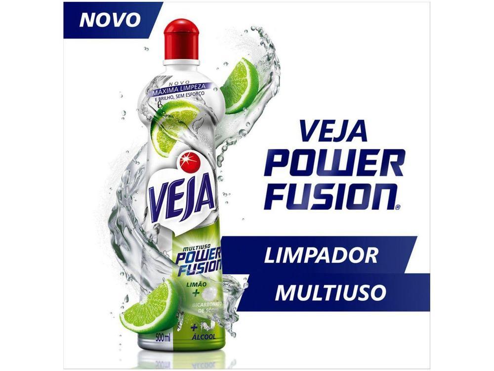 Limpador Multiuso Veja Power Fusion Limão - 4