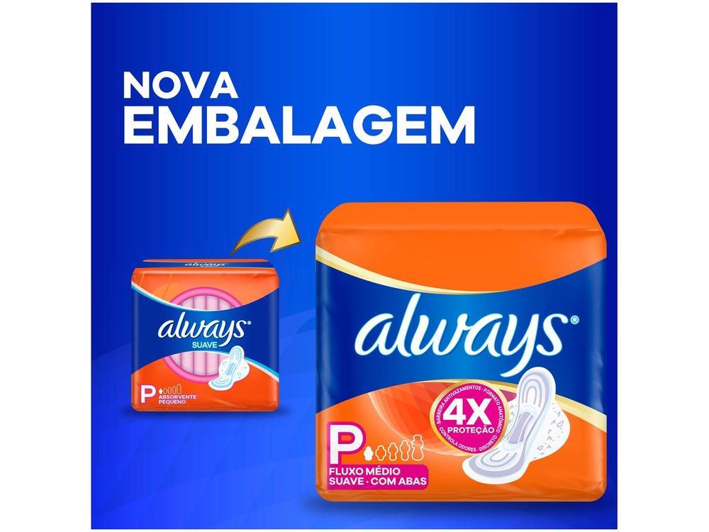 Absorvente Always Super Proteção com Abas - 8