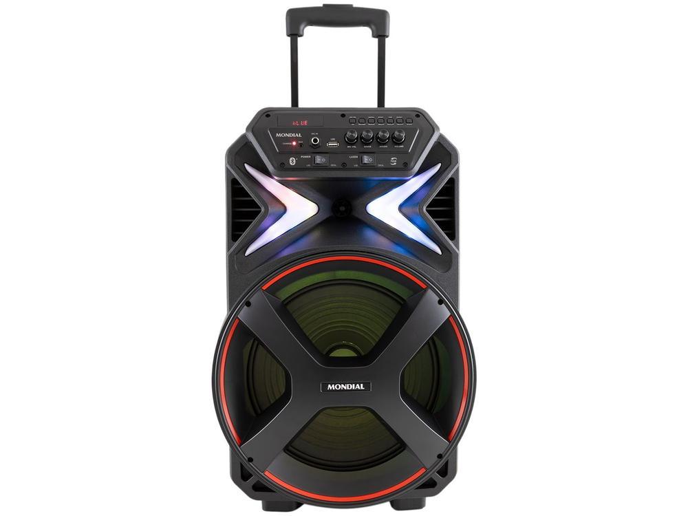 Caixa de Som Mondial CM-400 Bluetooth Portátil Amplificada 400W USB - 10