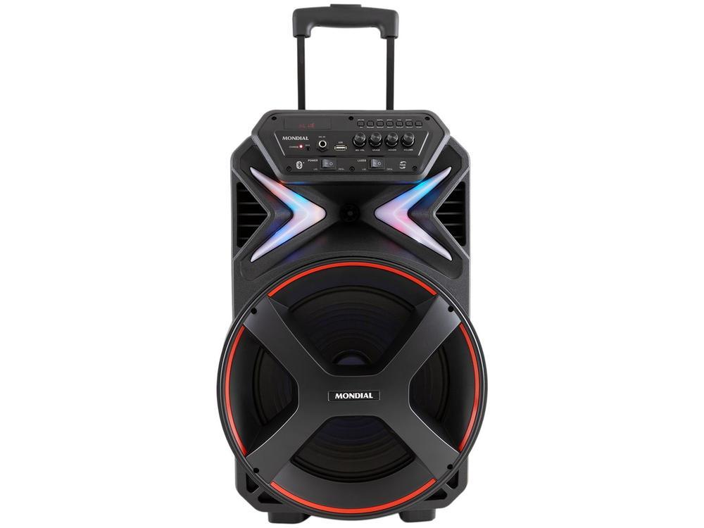 Caixa de Som Mondial CM-400 Bluetooth Portátil Amplificada 400W USB - 9