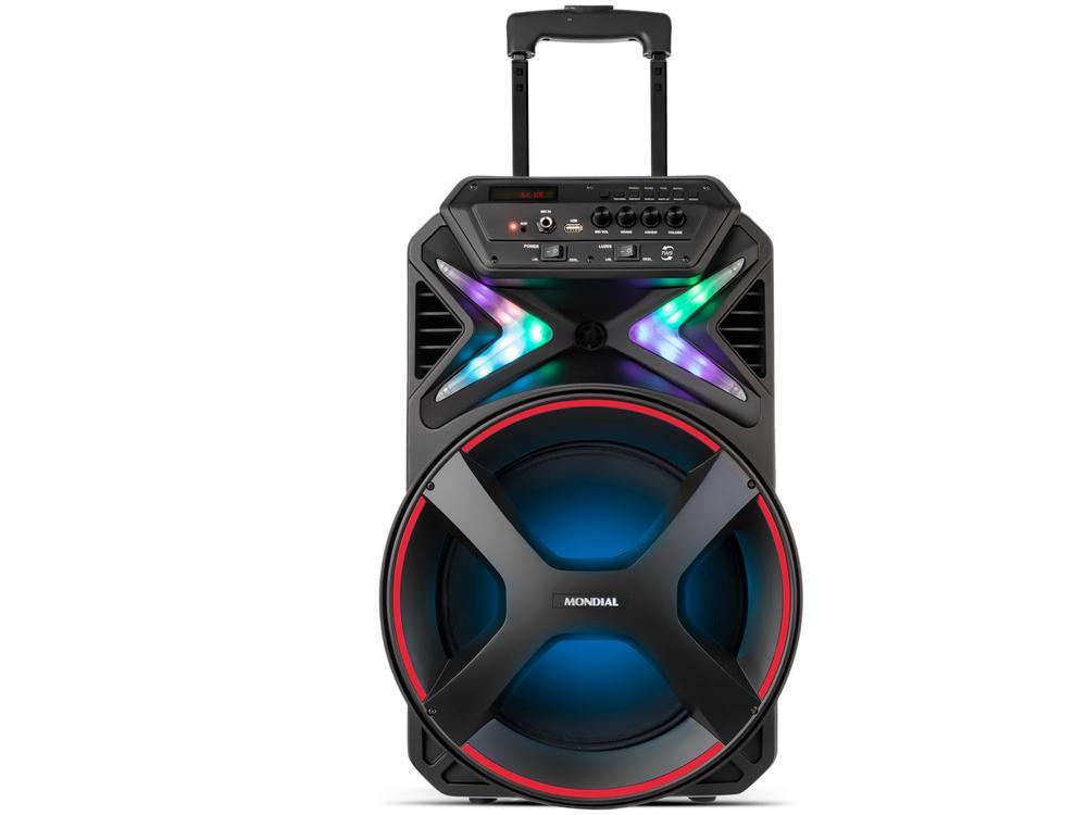 Caixa de Som Mondial CM-400 Bluetooth Portátil Amplificada 400W USB - 1