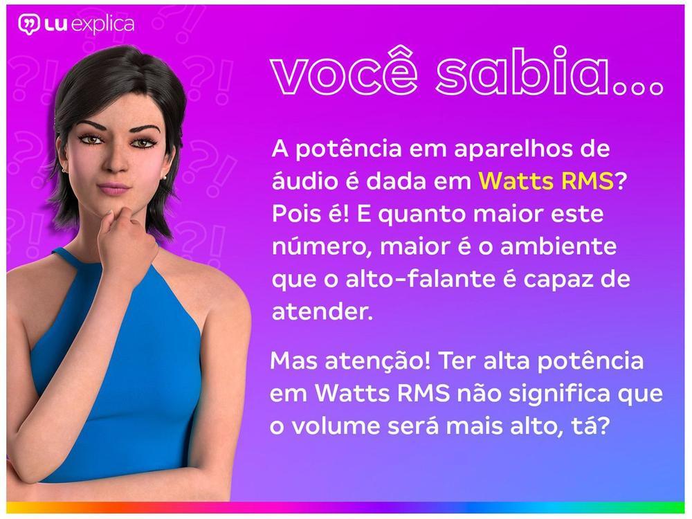 Caixa de Som Mondial CM-400 Bluetooth Portátil Amplificada 400W USB - 3