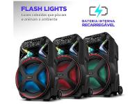 Caixa de Som Mondial CM-400 Bluetooth Portátil Amplificada 400W USB - 16