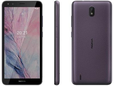 Smartphone Nokia C01 Plus 32GB Roxo 4G Octa-Core 1GB RAM Tela 5,45” Câm. 5MP + Câm. Selfie 5M