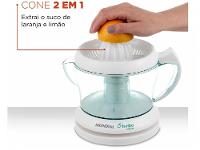 Espremedor de Frutas Mondial E-01 Elétrico 25W Branco - 22