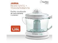 Espremedor de Frutas Mondial E-01 Elétrico 25W Branco - 3