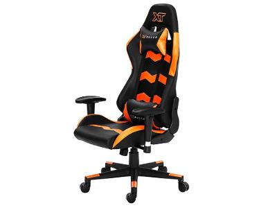 Cadeira Gamer XT Racer Reclinável Preta e Laranja