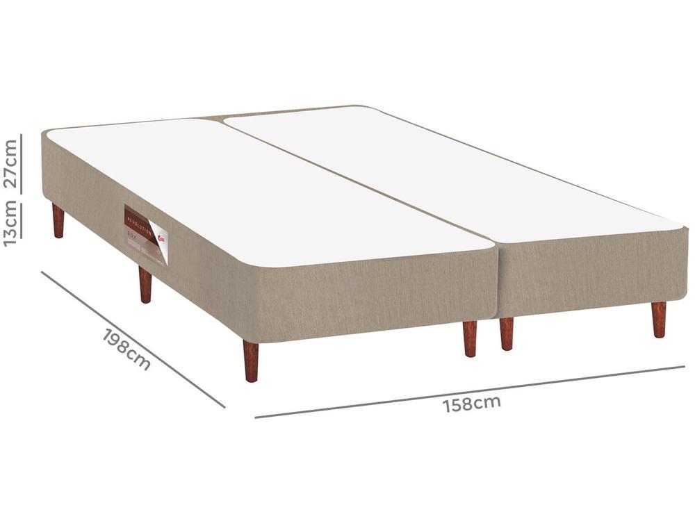 Base Cama Box Queen Castor Bipartido - 2