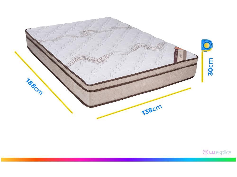 Colchão Casal Castor de Mola 30x138x188cm - 11