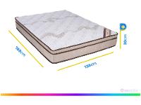 Colchão Casal Castor de Mola 30x138x188cm - 11