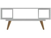 Mesa de Centro de Madeira Pés Palito Retrô 45 Olivar Móveis