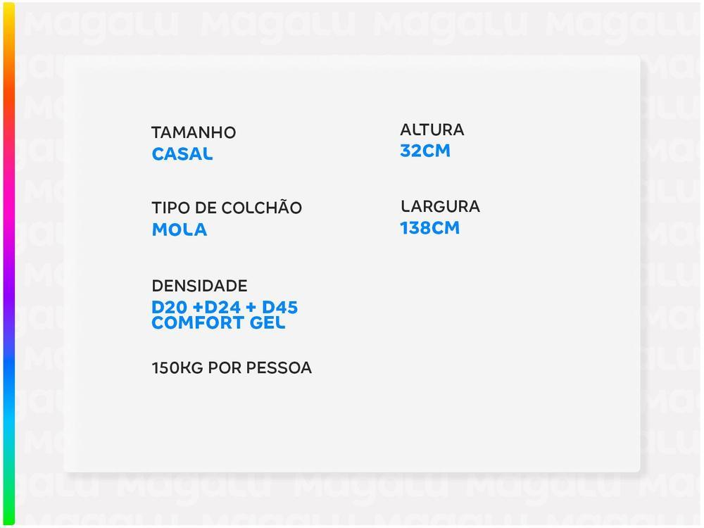 Colchão Casal Castor Mola Pocket  - 3