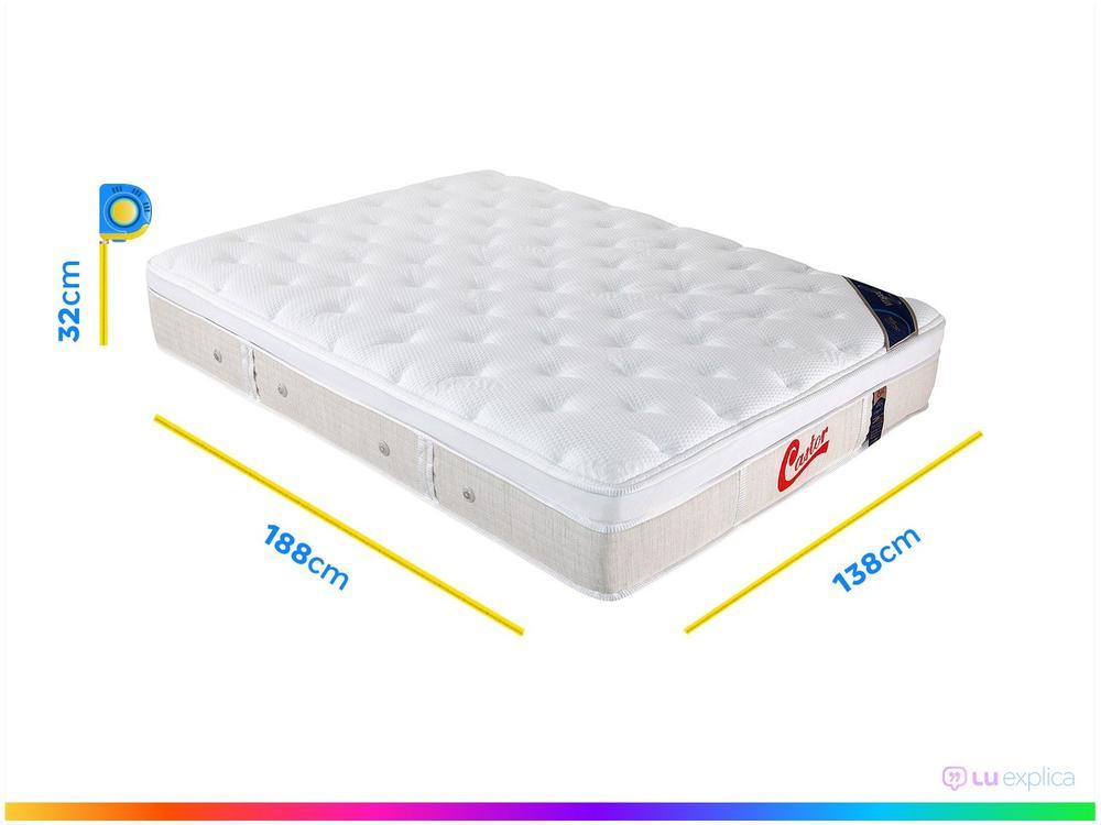 Colchão Casal Castor Mola Pocket  - 4