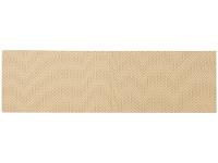 Peseira Queen 65x240cm Laranja Lartex Jacquard Hog - 3