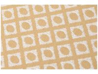 Peseira Queen 65x240cm Laranja Lartex Jacquard Hog - 5