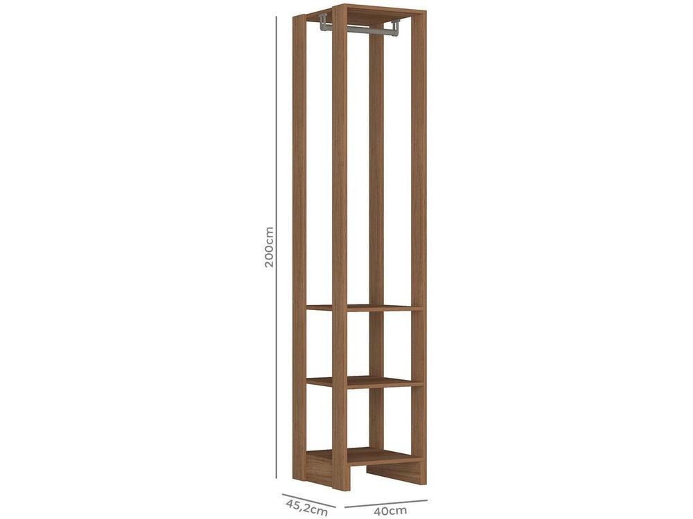 Closet Modulado 3 Prateleiras Nova Mobile Yes - 3