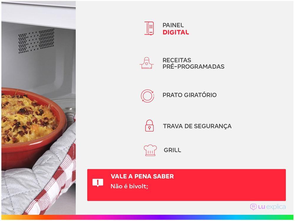 Micro-ondas Brastemp 32L Preto com Grill BMG45AE - 2