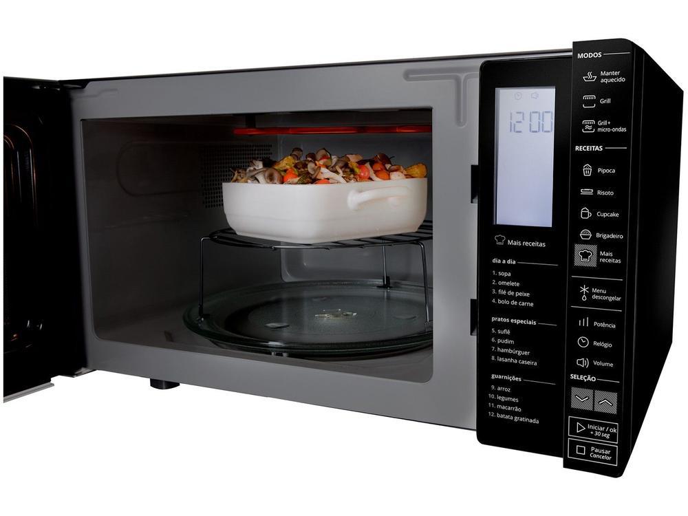Micro-ondas Brastemp 32L Preto com Grill BMG45AE - 5