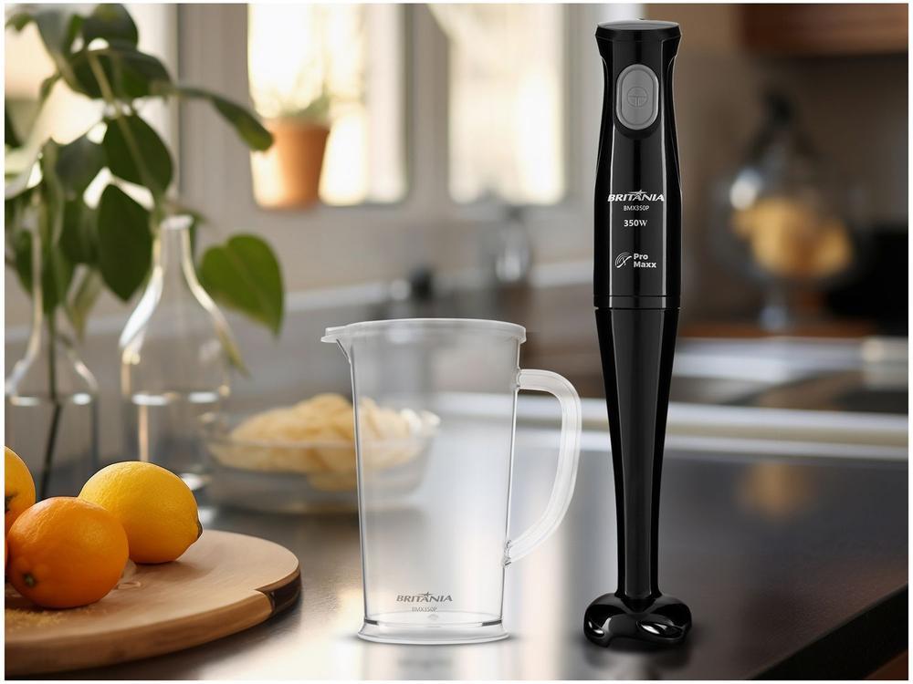 Mixer Britânia Preto 350W PRO MAXX BMX350P - 2