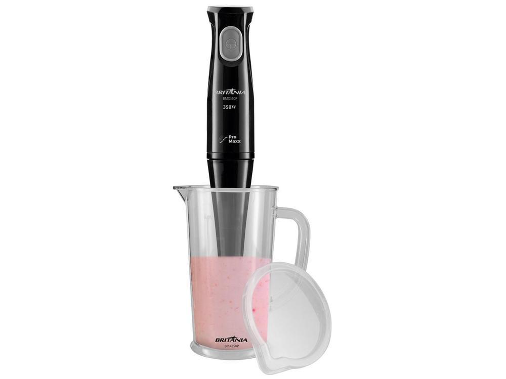 Mixer Britânia Preto 350W PRO MAXX BMX350P - 7
