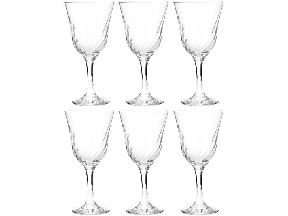 Jogo de Taças para Vinho Vidro 6 Peças 250ml - 1