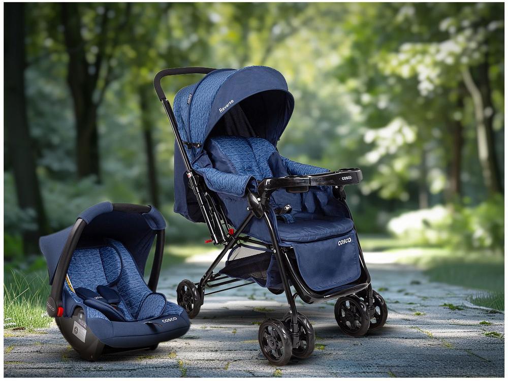 Carrinho de Bebê com Bebê Conforto Cosco Kids - 10
