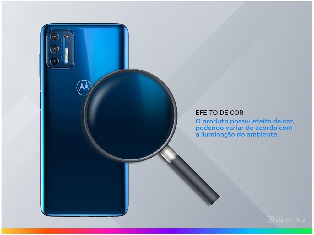 Smartphone Motorola Moto G9 Plus 128GB Azul Índigo Octa-Core 4GB RAM 6,8” Câm. Quádrupla+Selfie 16MP - 3