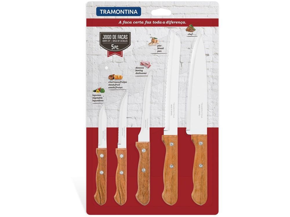Jogo de Facas Tramontina Inox Dynamic - 7