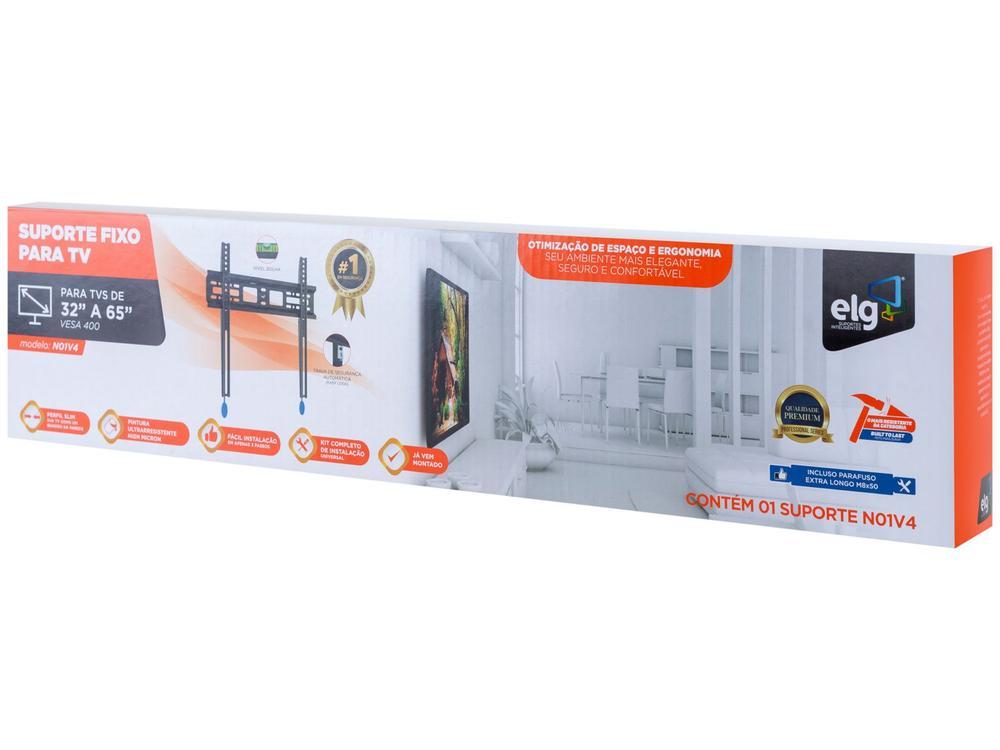 Suporte para TV Fixo 32” até 55” LCD/LED/3D/Plasma ELG New N01V4 - 7