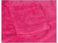 Roupão de Inverno Atlântica Sofisticata Premium de Microfibra Cereja