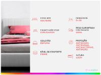 Cama Box Solteiro Aiam Colchões Conjugada - 2