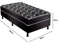 Cama Box Solteiro Aiam Colchões Conjugada