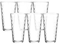 Jogo de Copos de Vidro 350ml 6 Peças Nadir - 1