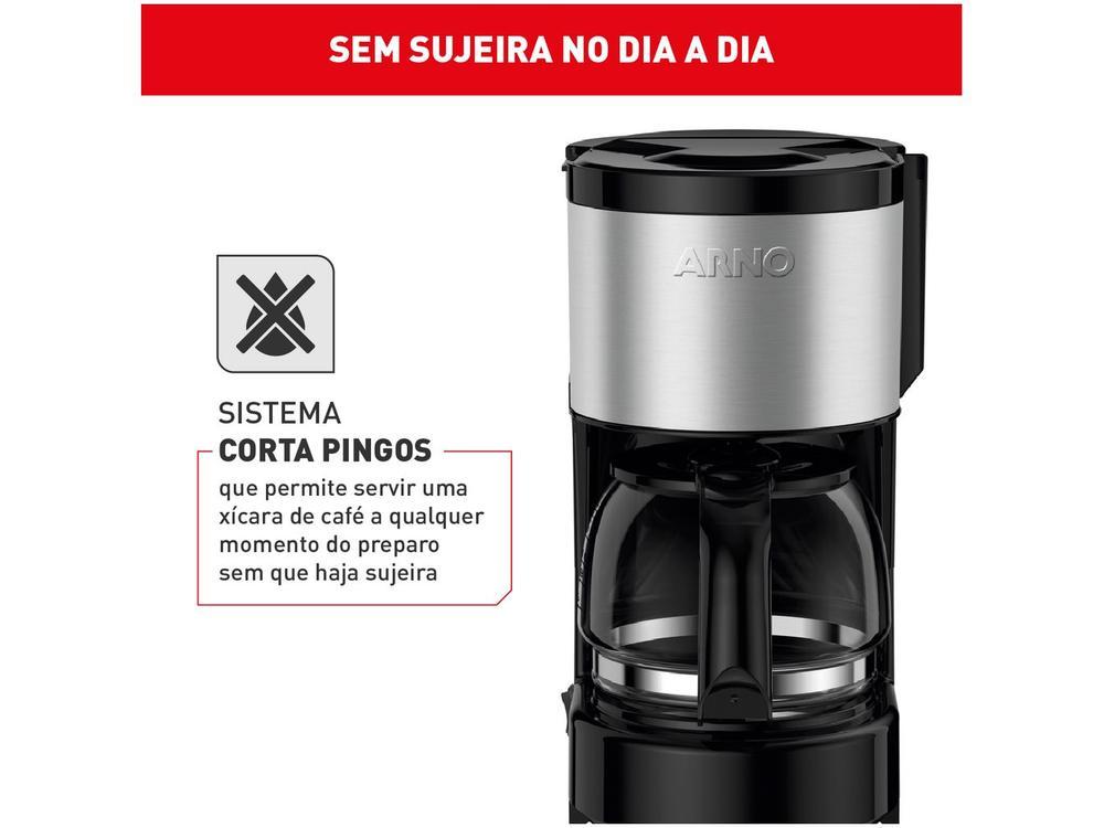 Cafeteira Elétrica Arno Perfectta Inox 0,6L CFPI - 5