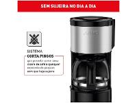 Cafeteira Elétrica Arno Perfectta Inox 0,6L CFPI - 5