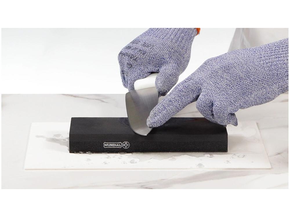 Pedra de Amolar Faca Dupla Face Mundial P200-050 - 2