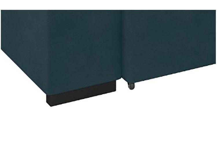 Sofá Retrátil Reclinável 3 Lugares Suede Veludo - 7