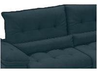 Sofá Retrátil Reclinável 3 Lugares Suede Veludo