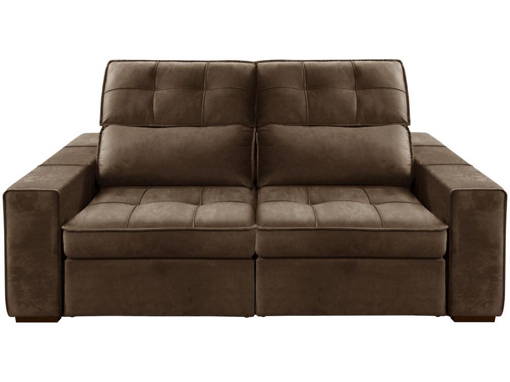 Conjunto de Sofás 2 e 3 Lugares Barsa Gralha Azul - 6