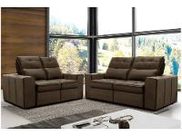 Conjunto de Sofás 2 e 3 Lugares Barsa Gralha Azul - 10