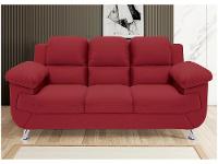 Sofá 3 Lugares Suede Spazium Linoforte